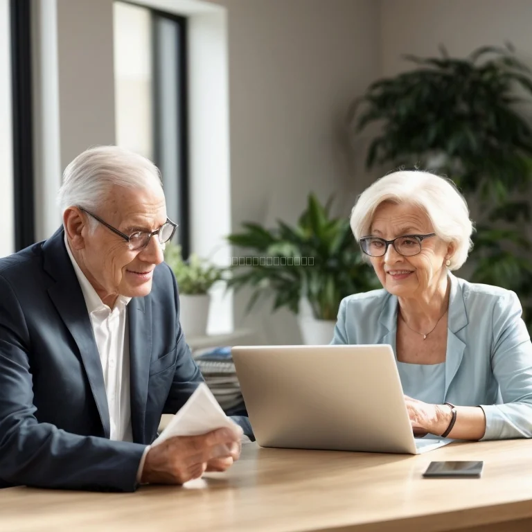 شعار شعار PensionMax على واجهة المكتب